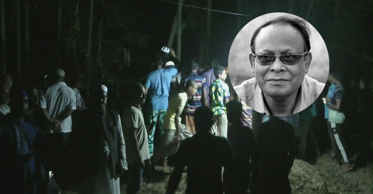 মায়ের কবরের পাশে চিরশায়িত অমিত হাবিব