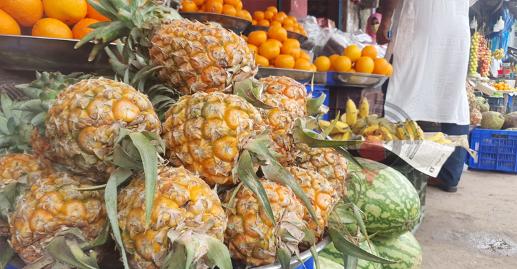 ঠাকুরগাঁওয়ে আনারসের কেজি ৭০ টাকা