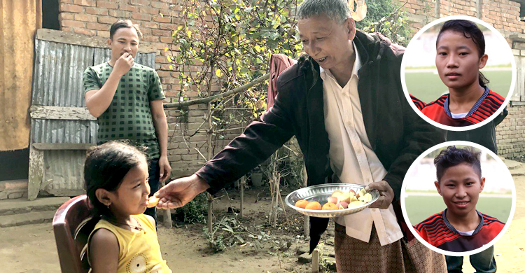 ফুটবলকন্যাদের জয়ের উচ্ছ্বাস পাহাড়ি জনপদেও