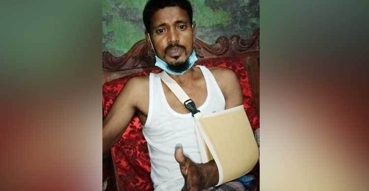 পিটিয়ে ইজিবাইক চালকের হাত ভাঙার অভিযোগ চৌকিদারের বিরুদ্ধে