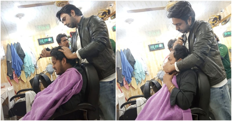ইভটিজিং করায় যুবকের মাথা ন্যাড়া করে দিলেন অপূর্ব