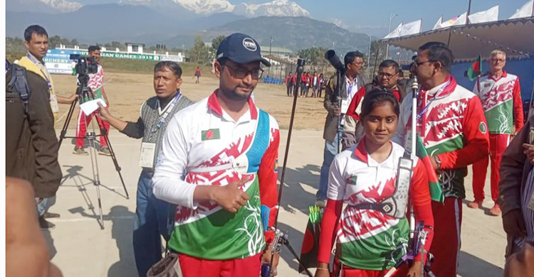 দিনের পঞ্চম স্বর্ণ উপহার দিলেন আরচাররা