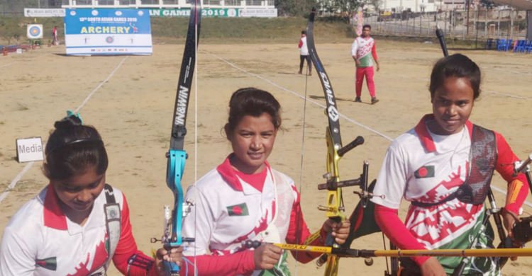 বাংলাদেশকে ১৩তম স্বর্ণ উপহার দিলেন নারী আরচাররা