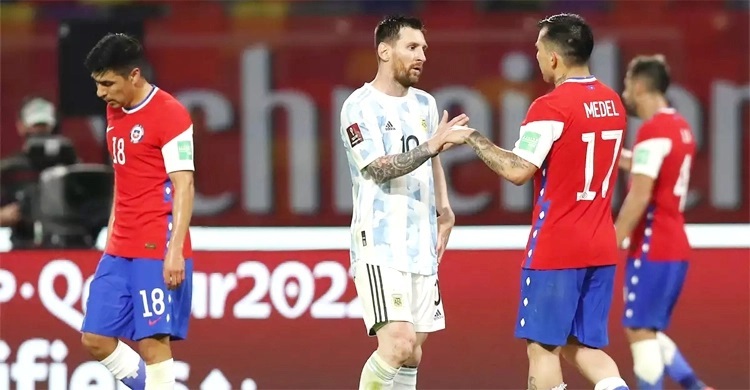 Messi, Sanchez score in Argentina, Chile draw