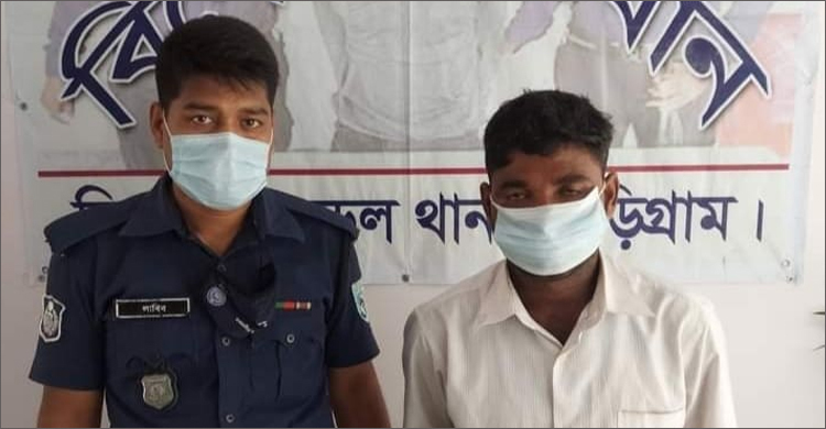 বিয়ের প্রলোভনে তরুণীকে নৌকায় তুলে ধর্ষণ, যুবক গ্রেফতার