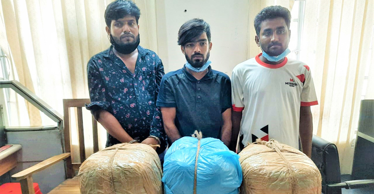 রাজধানীতে মাদকসহ গ্রেফতার ৩