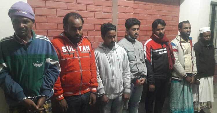 শরীয়তপুরে জমি নিয়ে বিরোধে খুন, গ্রেফতার ৭