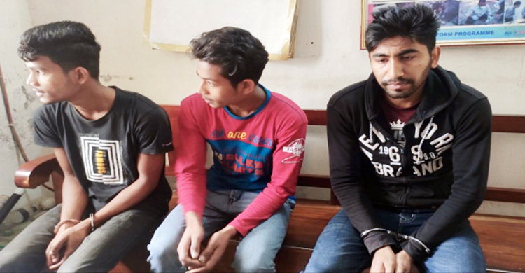 পিরোজপুরে তরুণীকে ধর্ষণের অভিযোগে আটক ৩