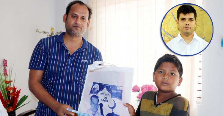 সেই কিশোর আসলাম পেল ঈদের পোশাক, মা পেলেন শাড়ি