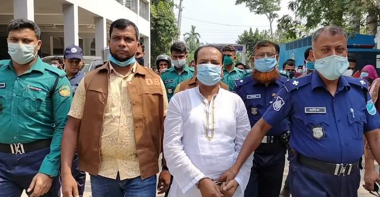 কঠোর নিরাপত্তায় আদালতে ফাঁসির দণ্ডপ্রাপ্ত নূর হোসেন