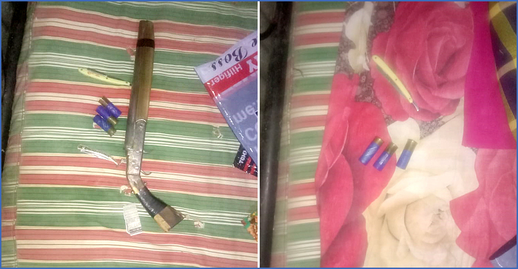 মুন্সিগঞ্জে বন্দুক-কার্তুজসহ দুজন গ্রেফতার