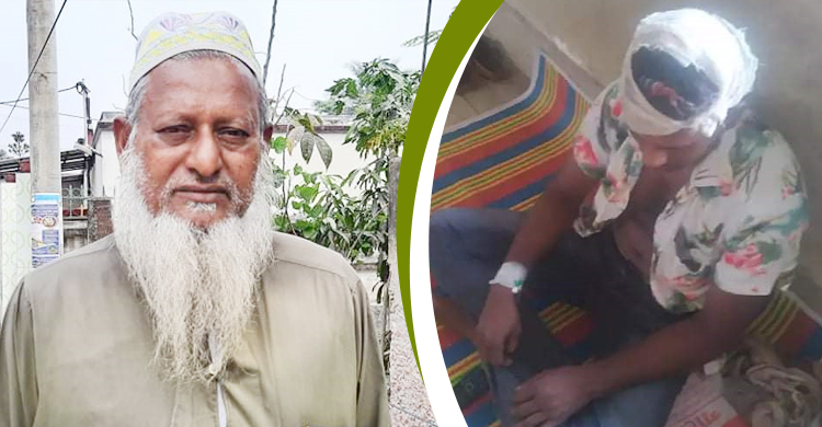 জমি নিয়ে বিরোধে মুক্তিযোদ্ধার ওপর হামলার অভিযোগ