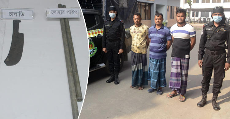 অভিযানে র‍্যাবের ওপর চড়াও, ওয়ারেন্টভুক্ত আসামিসহ গ্রেফতার ৩