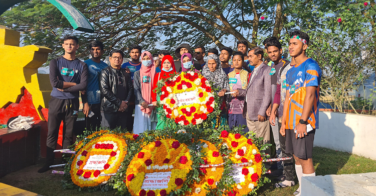 সাত কিলোমিটার দৌড়ে ৭ বীরশ্রেষ্ঠকে শ্রদ্ধা