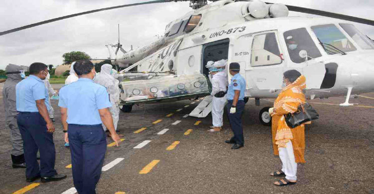 COVID-19 infected Khulna MP Babu airlifted to Dhaka