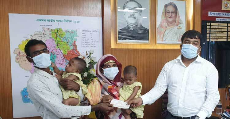 ভাগ্য খুলেছে জমজ শিশু সাফিয়া-মারিয়ার