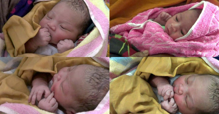 মুজিবের জন্মদিনে জন্ম নেয়ায় চার শিশুর নাম মুজিব-রেনু