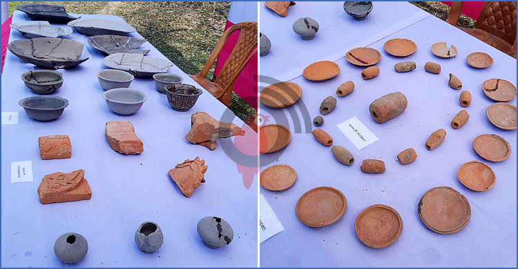 খানজাহান আলীর বসতভিটা খুঁড়ে পাওয়া নিদর্শন দেখলেন দর্শনার্থীরা