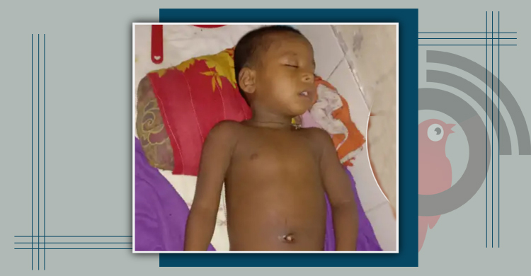 ছেলেকে বাঁচাতে ভ্যানচালক বাবার আকুতি