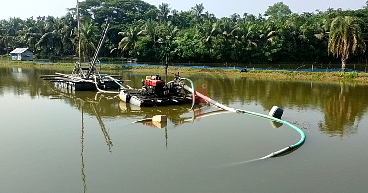 ড্রেজারে বালু উত্তোলন, ঝুঁকিতে খানজাহান আলী বিমানবন্দর এলাকা