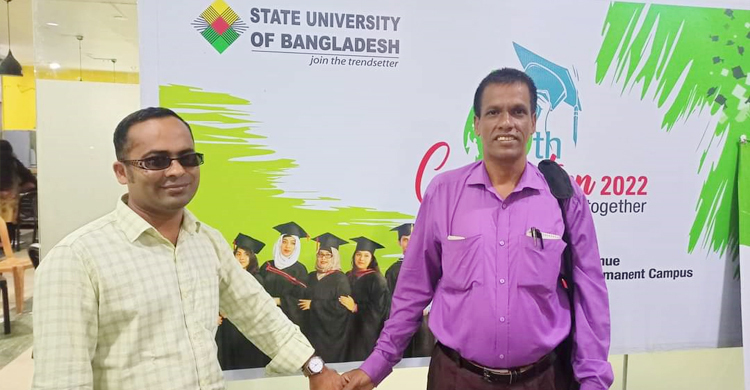 স্টেট ইউনিভার্সিটির সাংবাদিকতা বিভাগে ভর্তি হলেন বেলায়েত