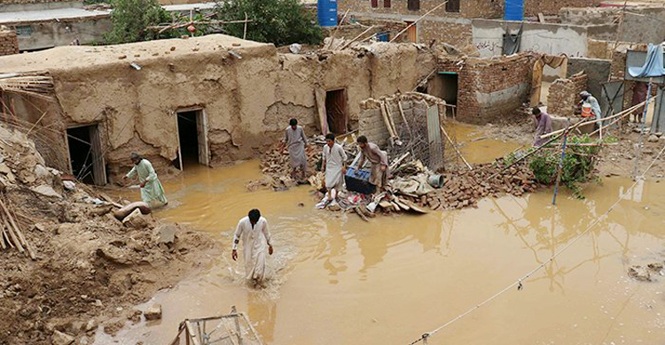 বেলুচিস্তানে প্রবল বর্ষণে অন্তত ২০ জনের মৃত্যু