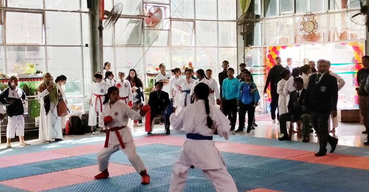 বান্দরবানে বিভাগীয় কারাতে প্রতিযোগিতা অনুষ্ঠিত