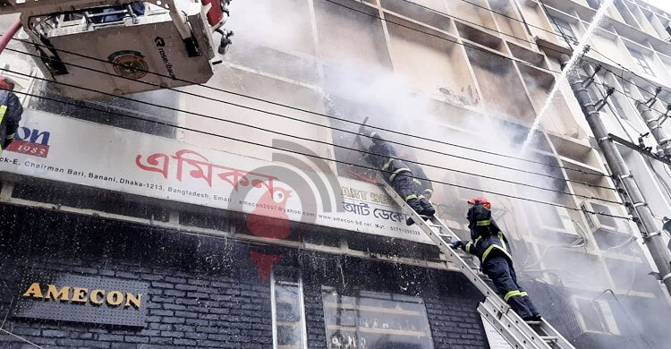 Fire at 6-storey building in Banani under control