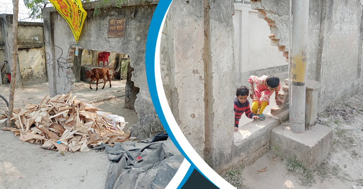 বন্দিদশায় মারাত্মক দূষণের কবলে বেনাপোলের ৬৫ পরিবার