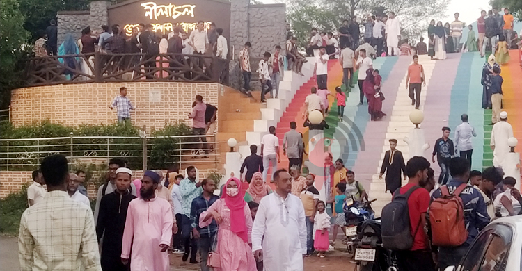 বান্দরবানে পর্যটকের ঢল, কক্ষ খালি নেই হোটেল-রিসোর্টে