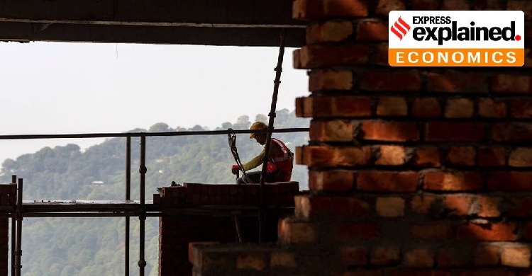 The comparison between India, Bangladesh per capita GDP