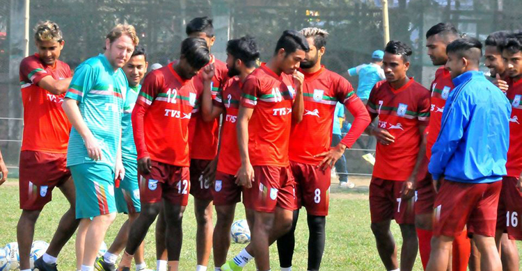 বুধবার থেকে ক্যাম্পে উঠবেন ফুটবলাররা