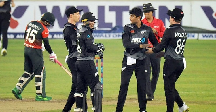 Spirited New Zealand keep series alive against Bangladesh