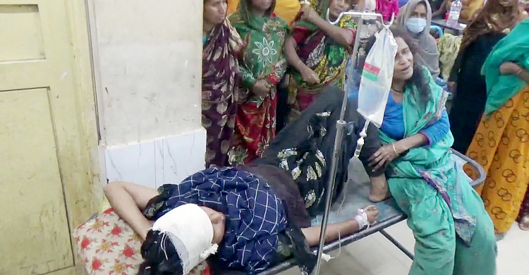 ঘরে ঢুকে স্কুলছাত্রীকে কুপিয়ে জখম