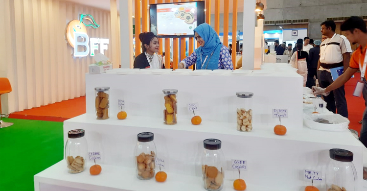 মেশিনারিজ-ফ্লেভার কালার ও প্রক্রিয়াজাত পণ্যের স্টলেও ভিড়