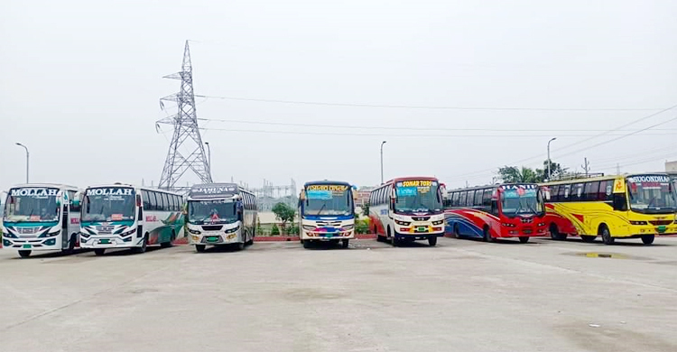 বরগুনা-নিয়ামতি রুটে বাস চলাচল বন্ধ