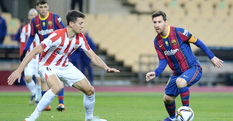 মেসির লাল কার্ড, ফাইনাল হারল বার্সেলোনা