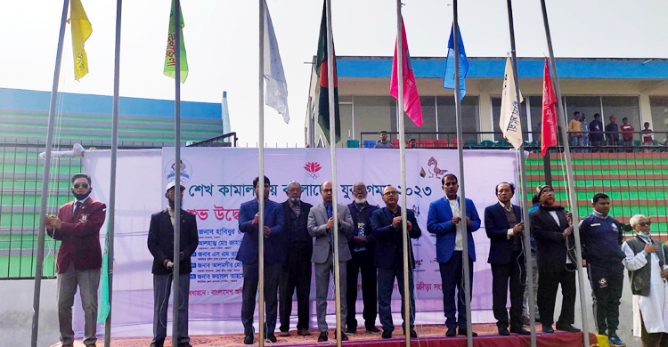 বরগুনায় যুব অলিম্পিক গেমসের উদ্বোধন