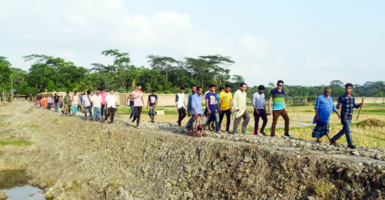 একটি রাস্তায় বাঘার বিলের কয়েক প্রজন্মের স্বপ্নপূরণ