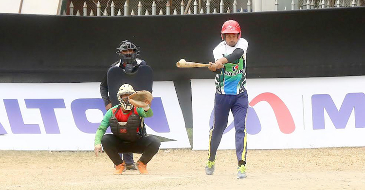 জাতীয় পুরুষ বেসবলের ফাইনালে পুলিশ ও আনসার