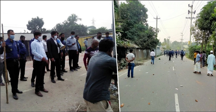 অভিযানে হামলা : আড়াইহাজারে ৫ শতাধিক আসামি করে মামলা