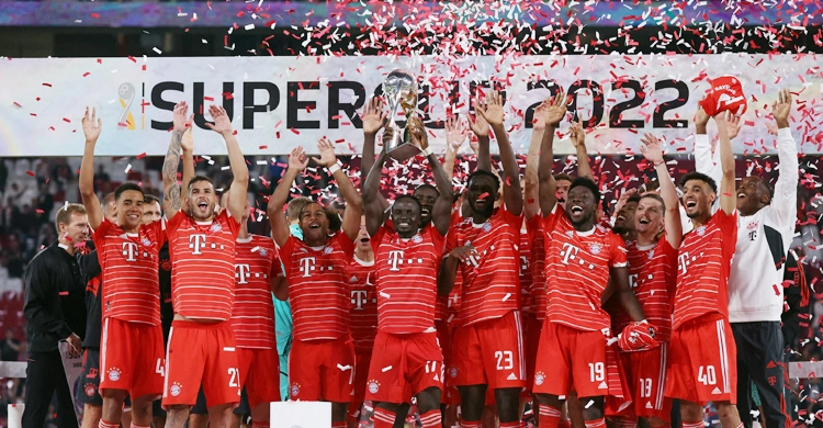 Mane scores first Bayern goal in Super Cup win