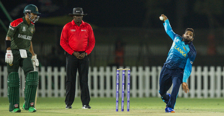 শুরুতে চেপে ধরেও শেষে গিয়ে হারলো বাংলাদেশ