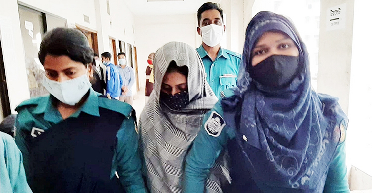 সেই বিশ্ববিদ্যালয়ছাত্রীর বান্ধবী নেহা কারাগারে