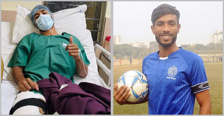 ভারতের হাসপাতালে জীবনের পায়ে সফল অস্ত্রোপচার