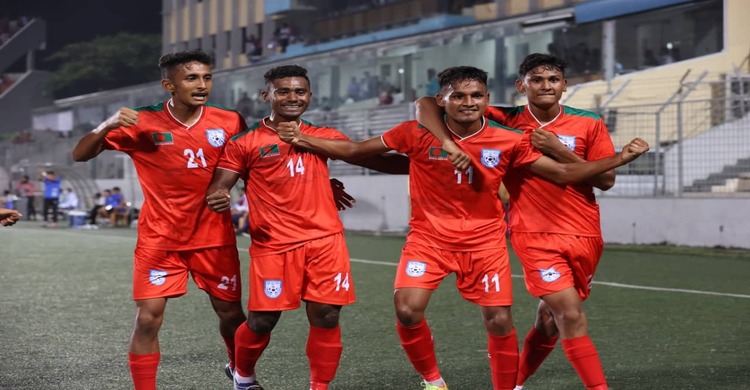 ভুটানকে ২-০ গোলে হারালো বাংলাদেশ