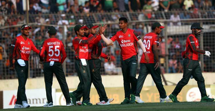 Nasum four-for, Litton 60 take Bangladesh 1-0 up