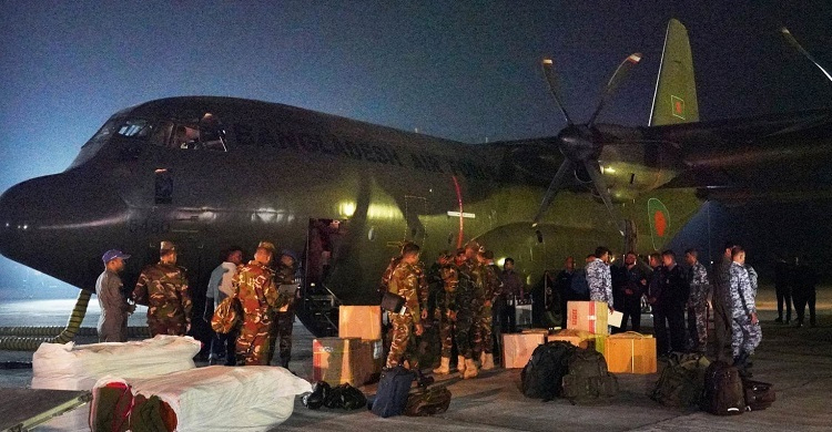 46-member rescue team leave Dhaka for Turkey
