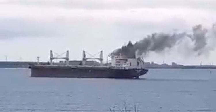 Bangladeshi ship hit by missile at Ukrainian port, 1 killed