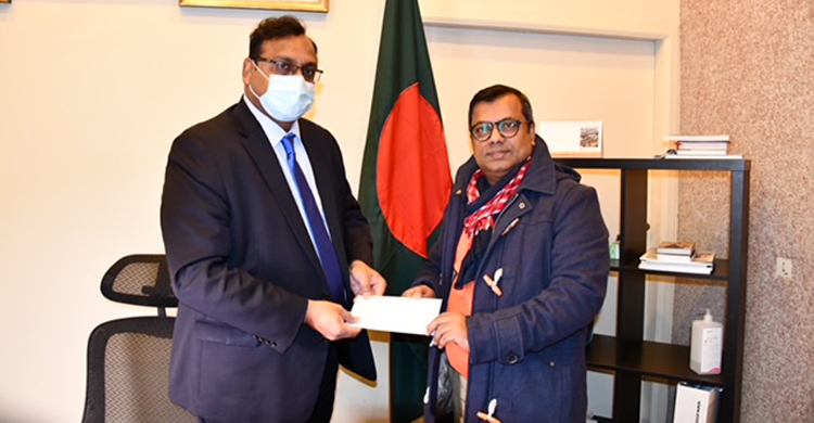 সম্প্রীতি রক্ষায় বেলজিয়াম প্রবাসীদের স্মারকলিপি